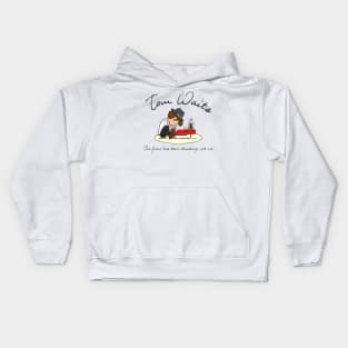 tom waits the piano has been drinking Kids Hoodie